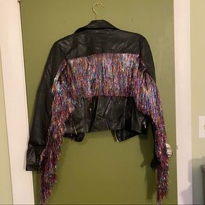 NastyGal Leather Party Jacket